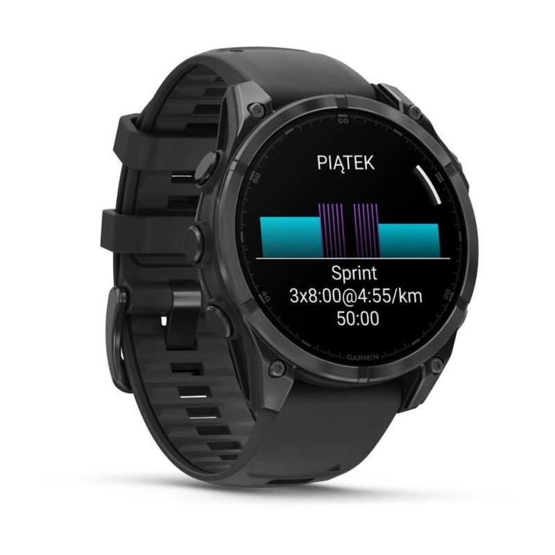 Zegarek Garmin fenix® 8 - 47 mm - Amoled Black