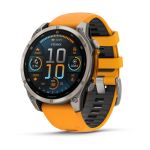 Zegarek Garmin fenix® 8 - 47 mm - Amoled Spark orange / Graphite