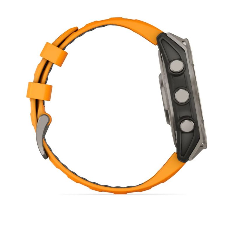Zegarek Garmin fenix® 8 - 47 mm - Amoled Spark orange / Graphite