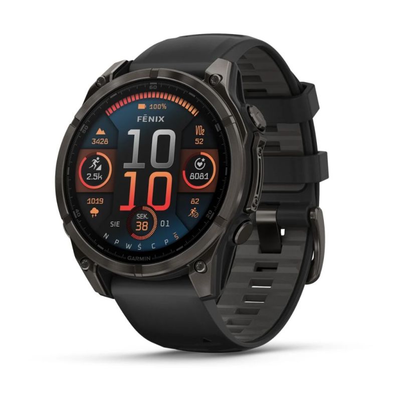 Zegarek Garmin fenix® 8 - 47 mm - Amoled Pebble grey