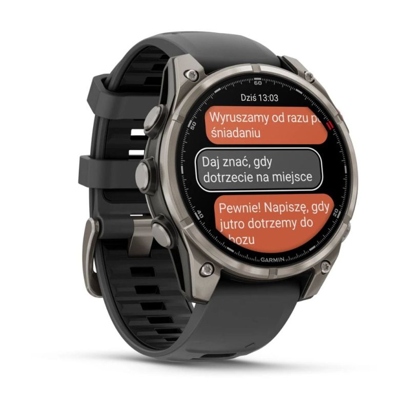 Zegarek Garmin fenix® 8 Pro – 47 mm - Amoled Graphite/Black