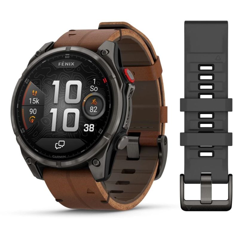 Zegarek Garmin fenix® 8 Pro – 47 mm - Amoled Chestnut