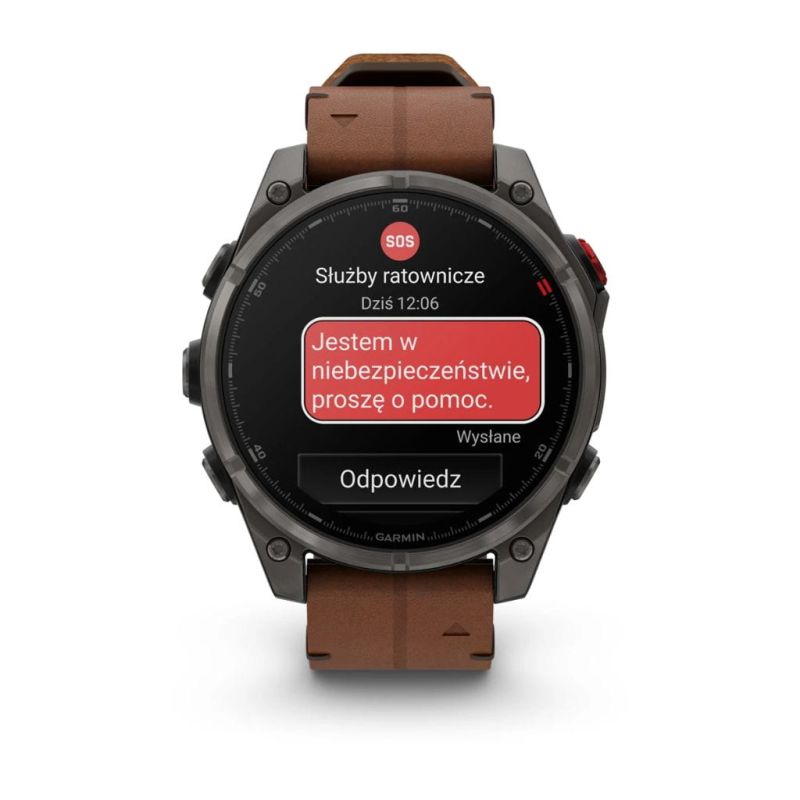 Zegarek Garmin fenix® 8 Pro – 47 mm - Amoled Chestnut