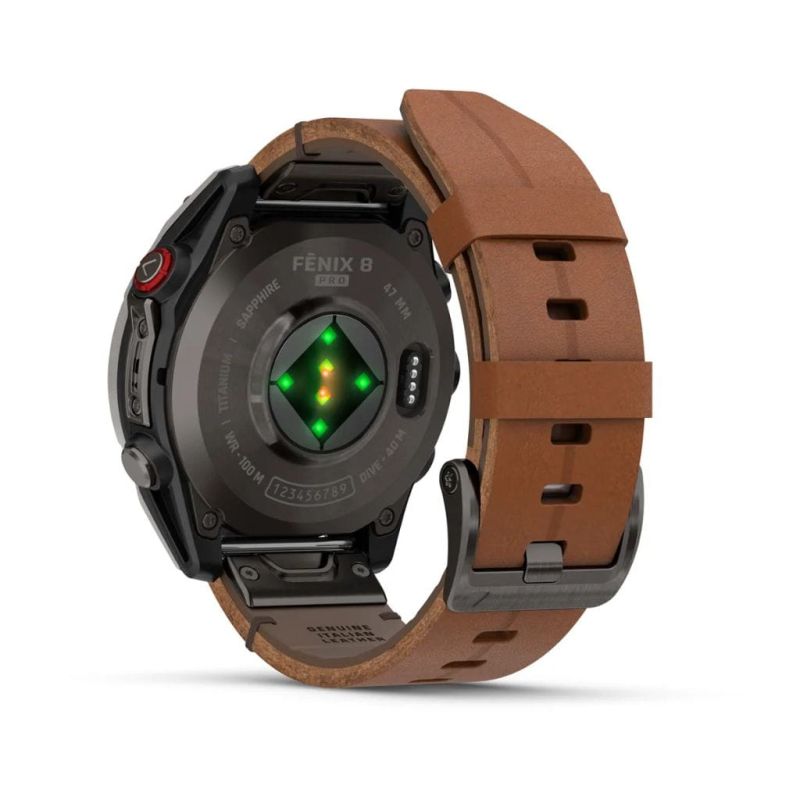 Zegarek Garmin fenix® 8 Pro – 47 mm - Amoled Chestnut