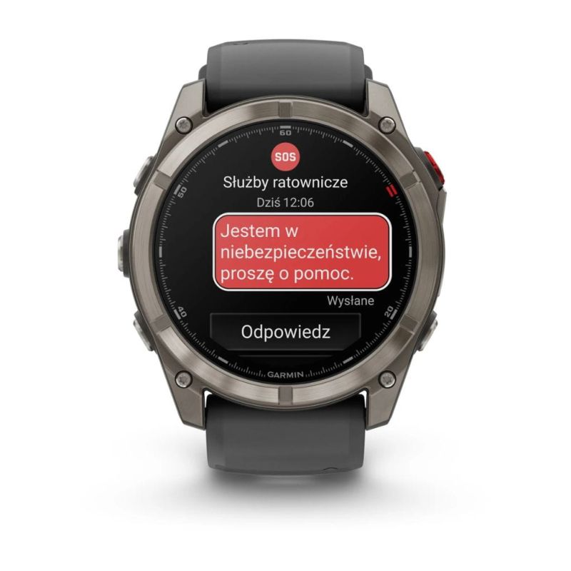 Zegarek Garmin fenix® 8 Pro – 51 mm - Amoled Graphite/Black
