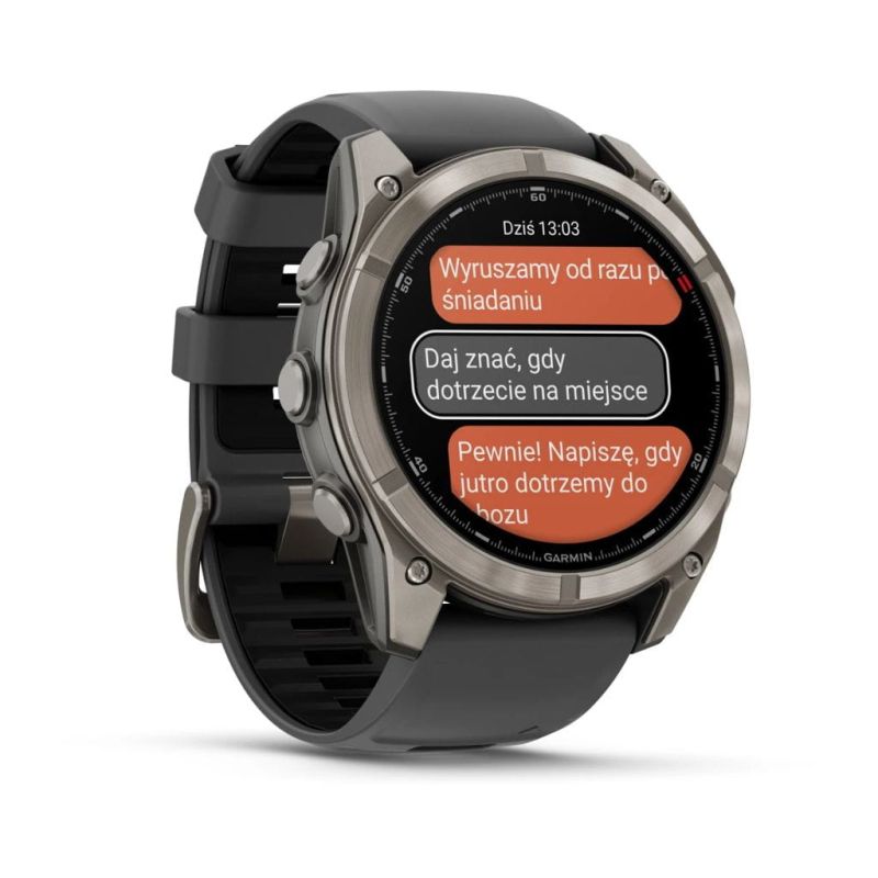 Zegarek Garmin fenix® 8 Pro – 51 mm - Amoled Graphite/Black