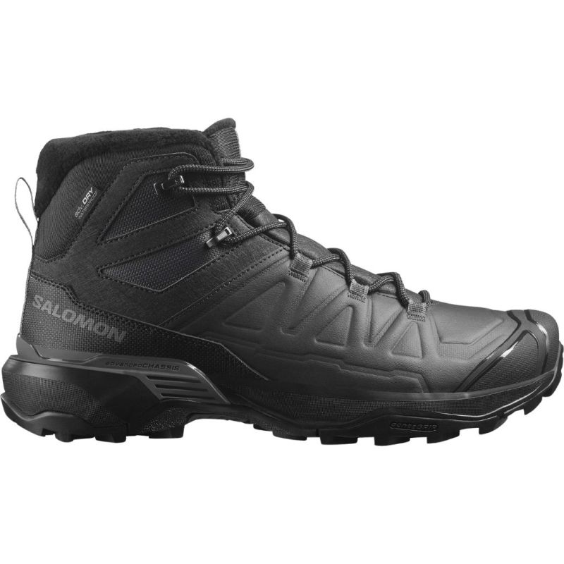 Buty zimowe męskie Salomon X ULTRA SNOWPILOT WATERPROOF Black/Phantom/Castlerock