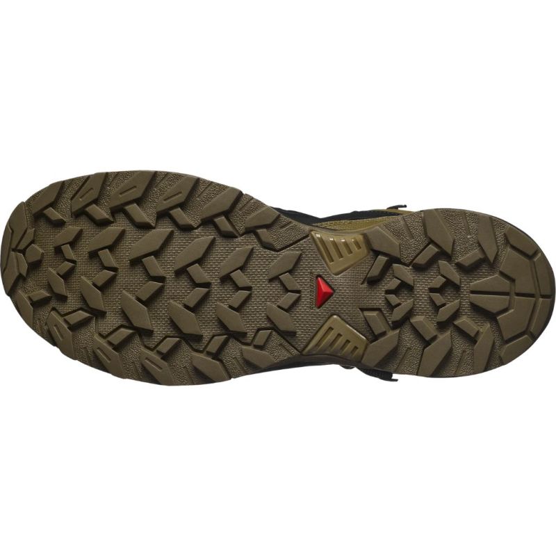 Buty zimowe męskie Salomon X ULTRA SNOWPILOT WATERPROOF Black/Military Olive/Gothic Olive
