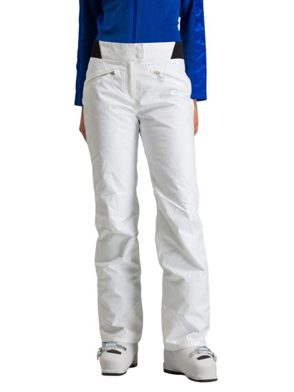 Spodnie narciarskie damskie Rossignol Classique Ski Pant White