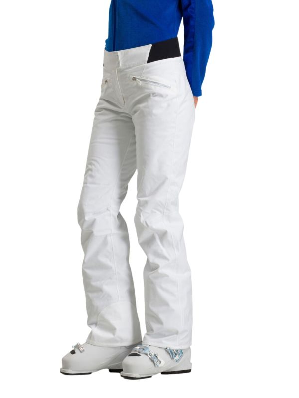 Spodnie narciarskie damskie Rossignol Classique Ski Pant White