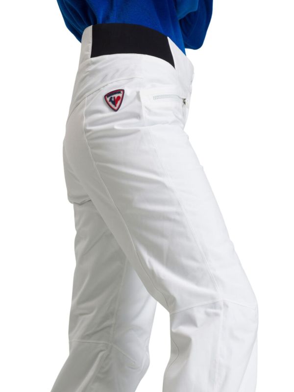 Spodnie narciarskie damskie Rossignol Classique Ski Pant White