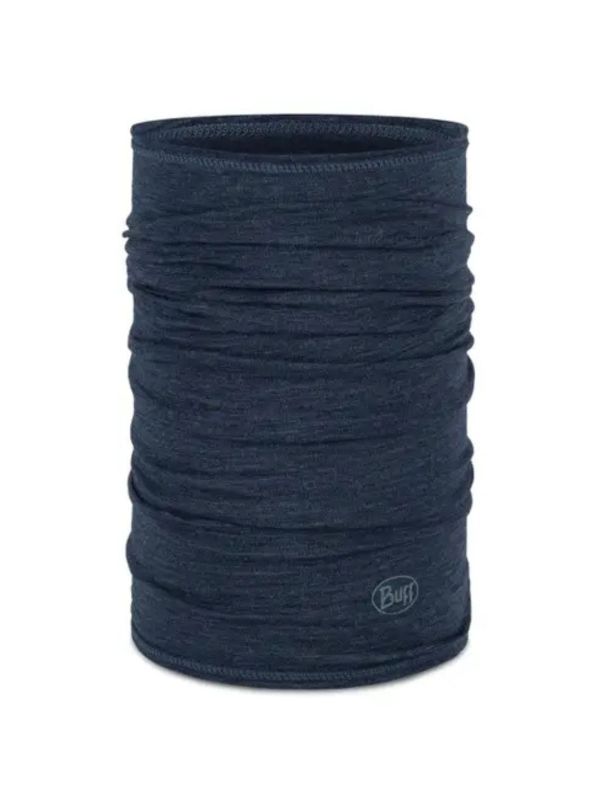 Komin Buff Merino Lightweight Solid Night Blue