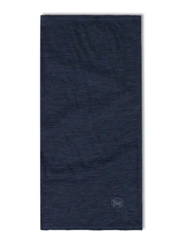 Komin Buff Merino Lightweight Solid Night Blue