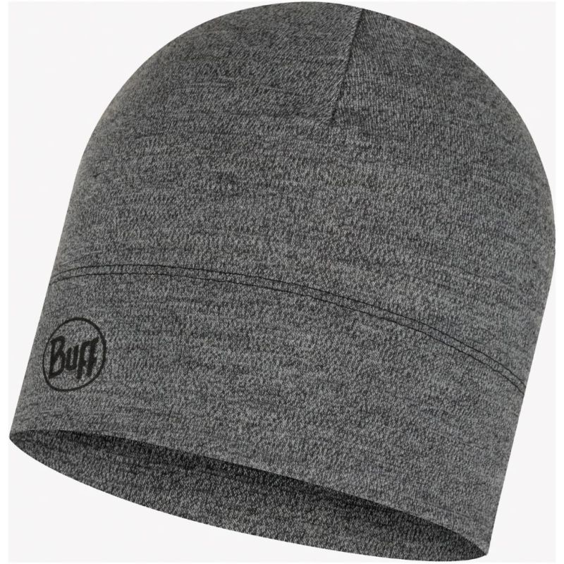 Czapka Buff Merino Midweight Beanie Melange Light Grey