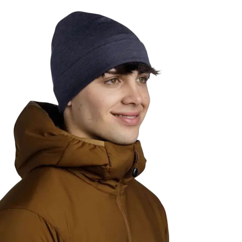 Czapka Buff Merino Heavyweight Beanie Indigo
