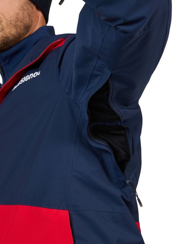 Kurtka narciarska męska Rossignol Rochrun Insulated Sports Red