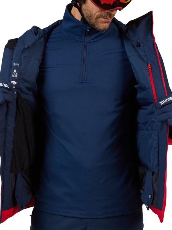 Kurtka narciarska męska Rossignol Rochrun Insulated Sports Red