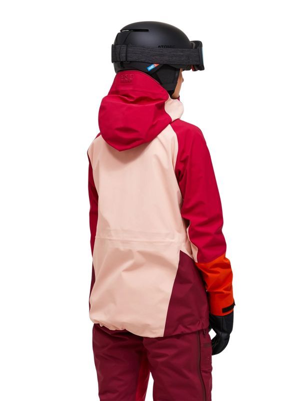 Kurtka Peak Performance damska W Vislight Gore-Tex C-Knit Tech Burgundy