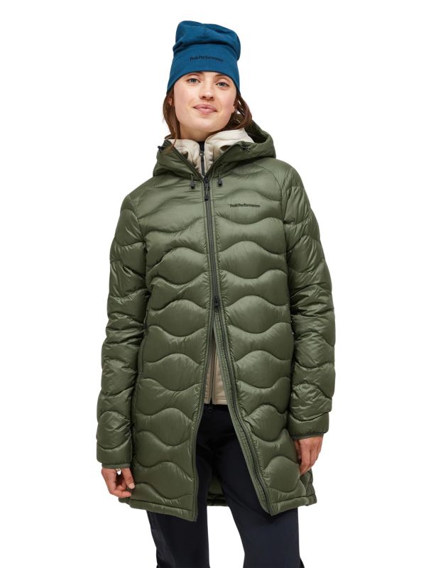 Parka Peak Performance damska W Helium Down Pine Needle