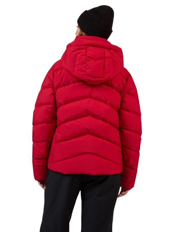Kurtka narciarska damska Rossignol Wispile Ripstop Down Ruby Red