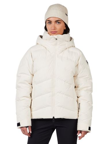 Kurtka narciarska damska Rossignol Wispile Ripstop Down Nature White