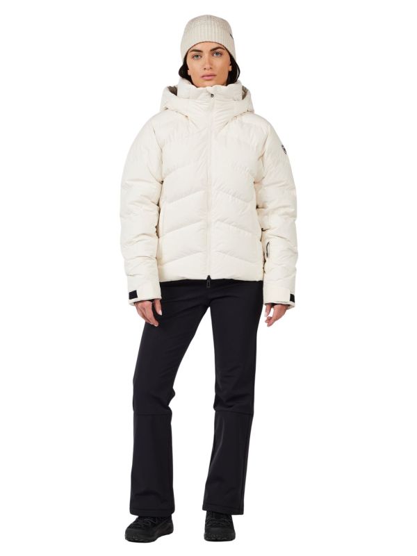 Kurtka narciarska damska Rossignol Wispile Ripstop Down Nature White