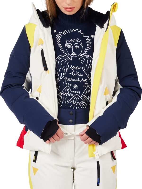 Kurtka narciarska damska Rossignol JCC Valdiz Down Arctic