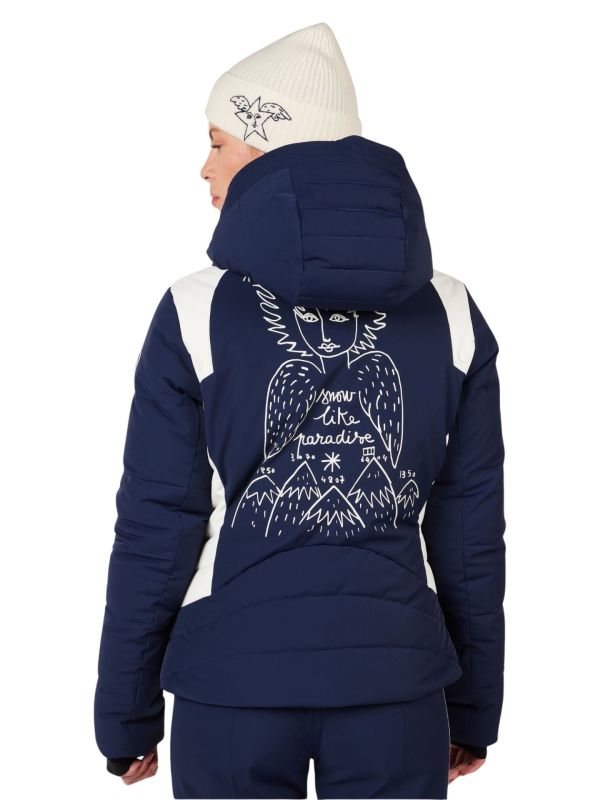 Kurtka narciarska damska Rossignol JCC Valdiz Down Cosmic Blue