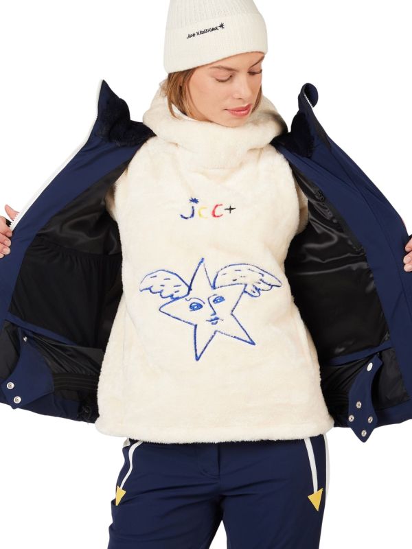 Kurtka narciarska damska Rossignol JCC Valdiz Down Cosmic Blue