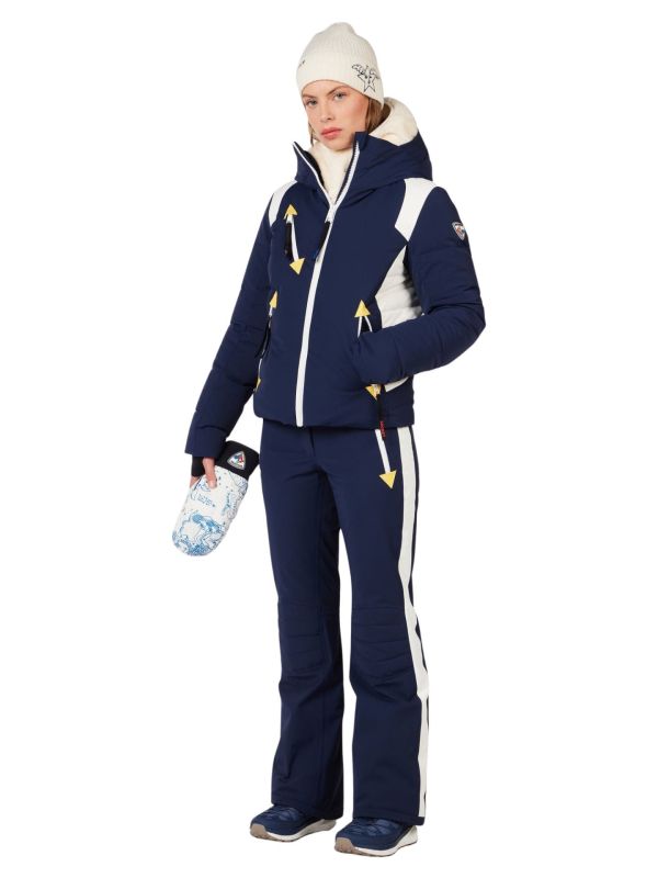 Kurtka narciarska damska Rossignol JCC Valdiz Down Cosmic Blue