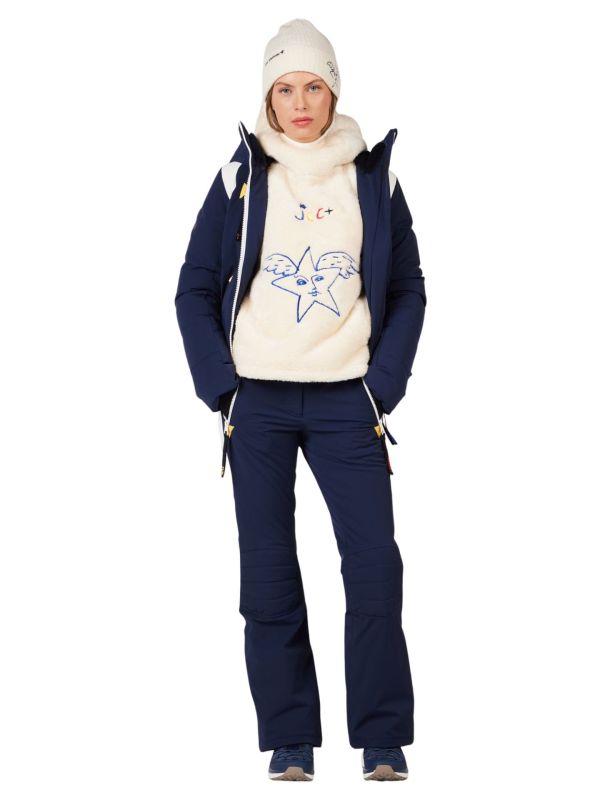 Spodnie narciarskie damskie Rossignol JCC Valdiz Cosmic Blue