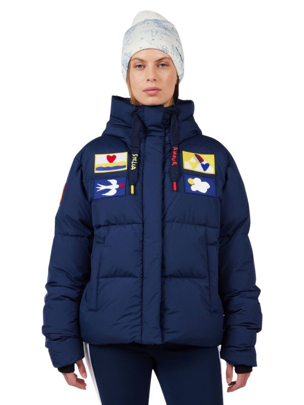 Kurtka narciarska damska Rossignol JCC All Snow Down Cosmic Blue