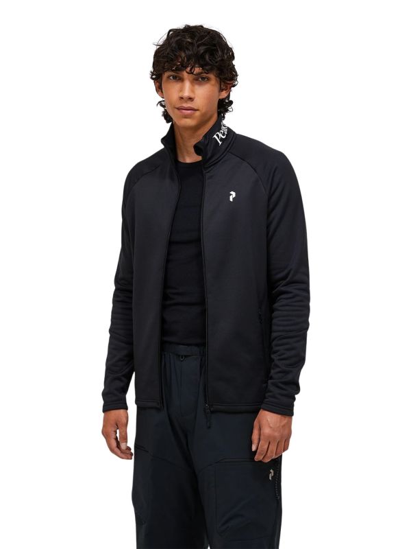 Bluza Peak Performance męska M Rider Essentials Zip Jacket Black