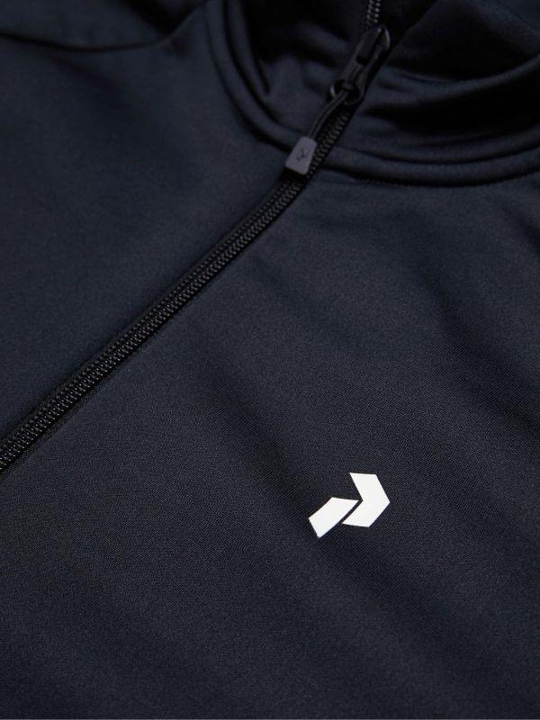 Bluza męska Peak Performance Rider Essentials Midlayer Zip black