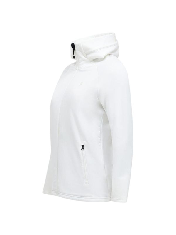 Bluza Peak Performance damska W Rider Essentials Zip Hood Jacket Offwhite