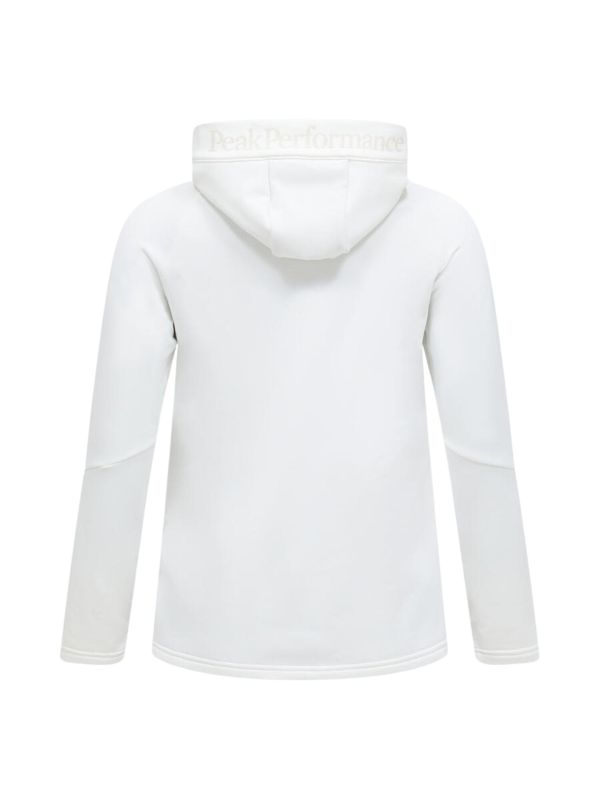 Bluza Peak Performance damska W Rider Essentials Zip Hood Jacket Offwhite