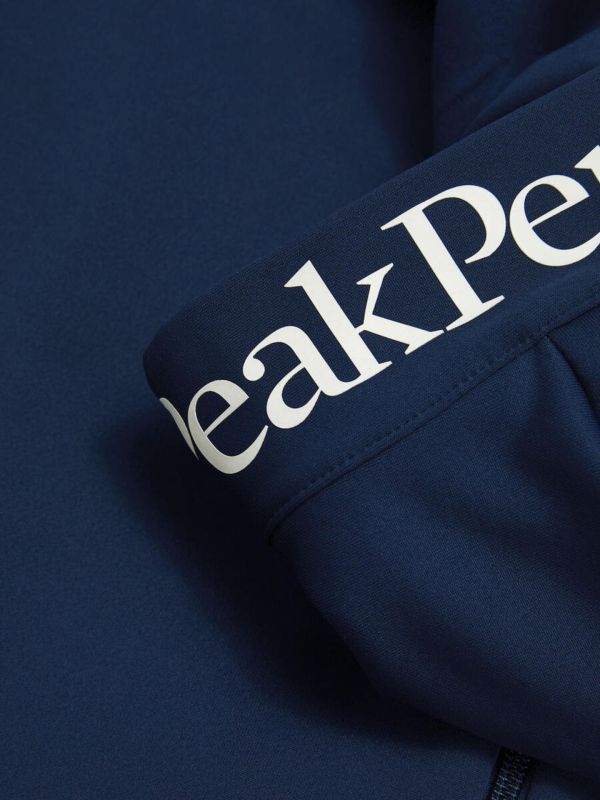 Bluza męska Peak Performance Rider Essentials Midlayer Zip Hood blue shadow
