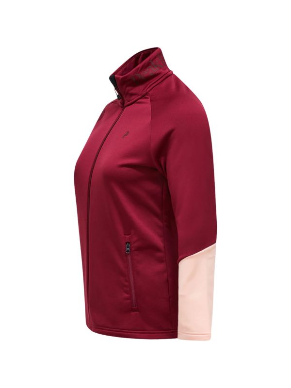 Bluza damska Peak Performance Rider Essentials Midlayer Zip vertical zenith