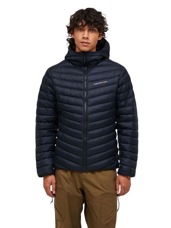 Kurtka Peak Performance męska M Frost Down Hood Jacket Black