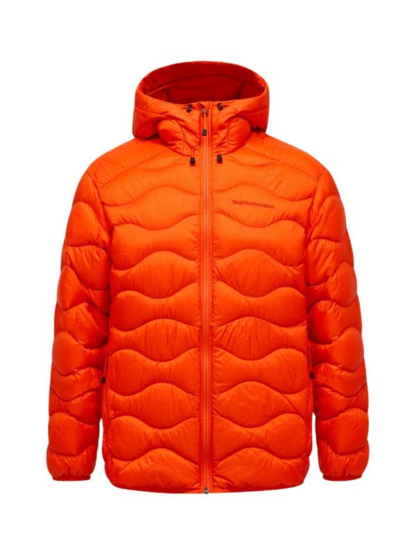Kurtka Peak Performance męska Helium Down Hood Jacket Solar Burst