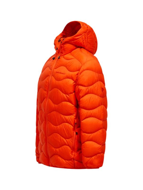 Kurtka Peak Performance męska Helium Down Hood Jacket Solar Burst