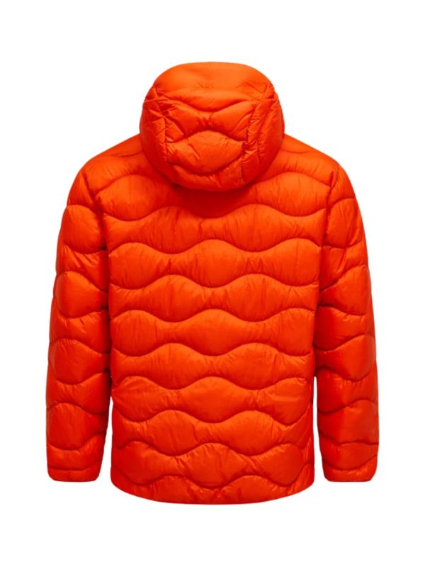 Kurtka Peak Performance męska Helium Down Hood Jacket Solar Burst