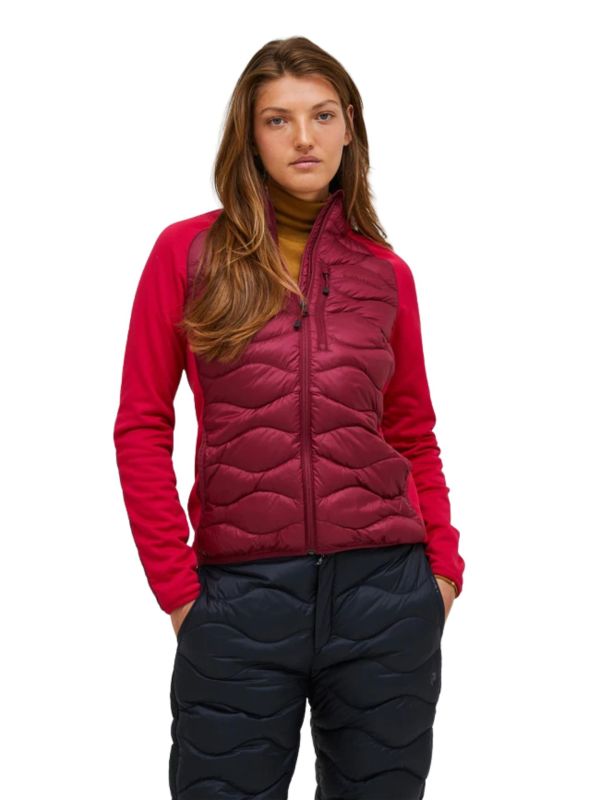 Kurtka Peak Performance damska Helium Down Hybrid Hood Vertical Zenith