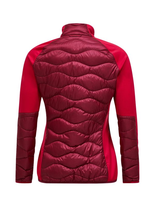 Kurtka Peak Performance damska Helium Down Hybrid Hood Vertical Zenith