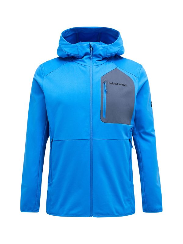 Kurtka Peak Performance męska M Utility Light Zip Hood Azure Ascent