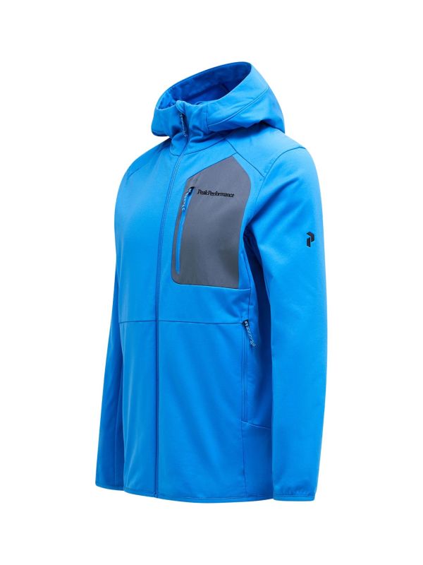 Kurtka Peak Performance męska M Utility Light Zip Hood Azure Ascent