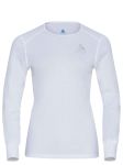 Koszulka termoaktywna damska Odlo Active Warm ECO White