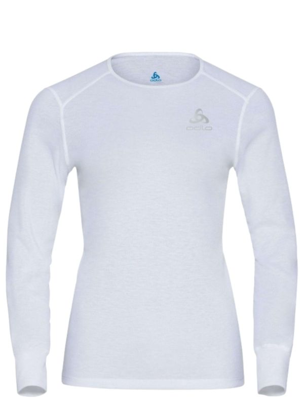 Koszulka termoaktywna damska Odlo Active Warm ECO White