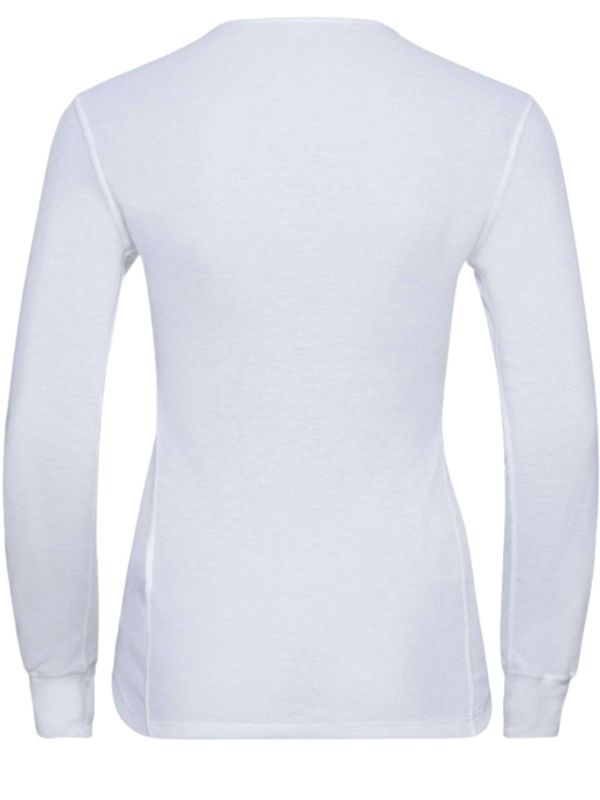 Koszulka termoaktywna damska Odlo Active Warm ECO White