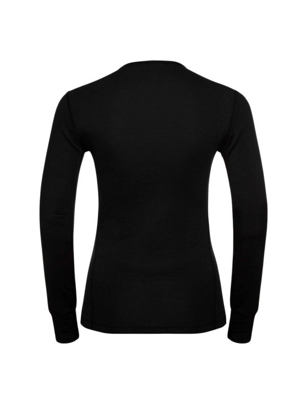 Koszulka termoaktywna damska Odlo Active Warm ECO Black